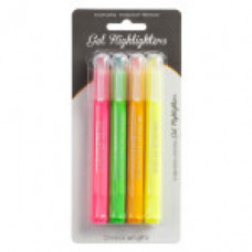 Gel Highlighters - Pack of Four